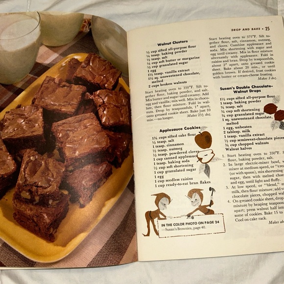 Vintage Good Housekeeping’s Book Of Cookies 1958 Paperback Cookbook - Picture 7 of 13